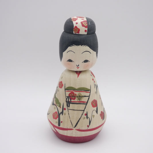 Kokeshi doll by Rika Komatsu