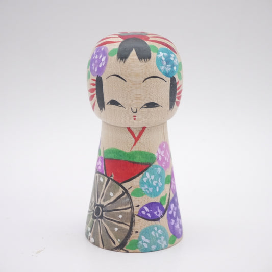 Kokeshi doll by Rika Komatsu