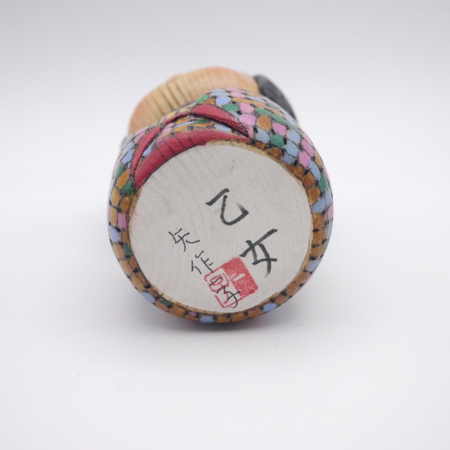 Kokeshi doll by Ichiko Yahagi "乙女"