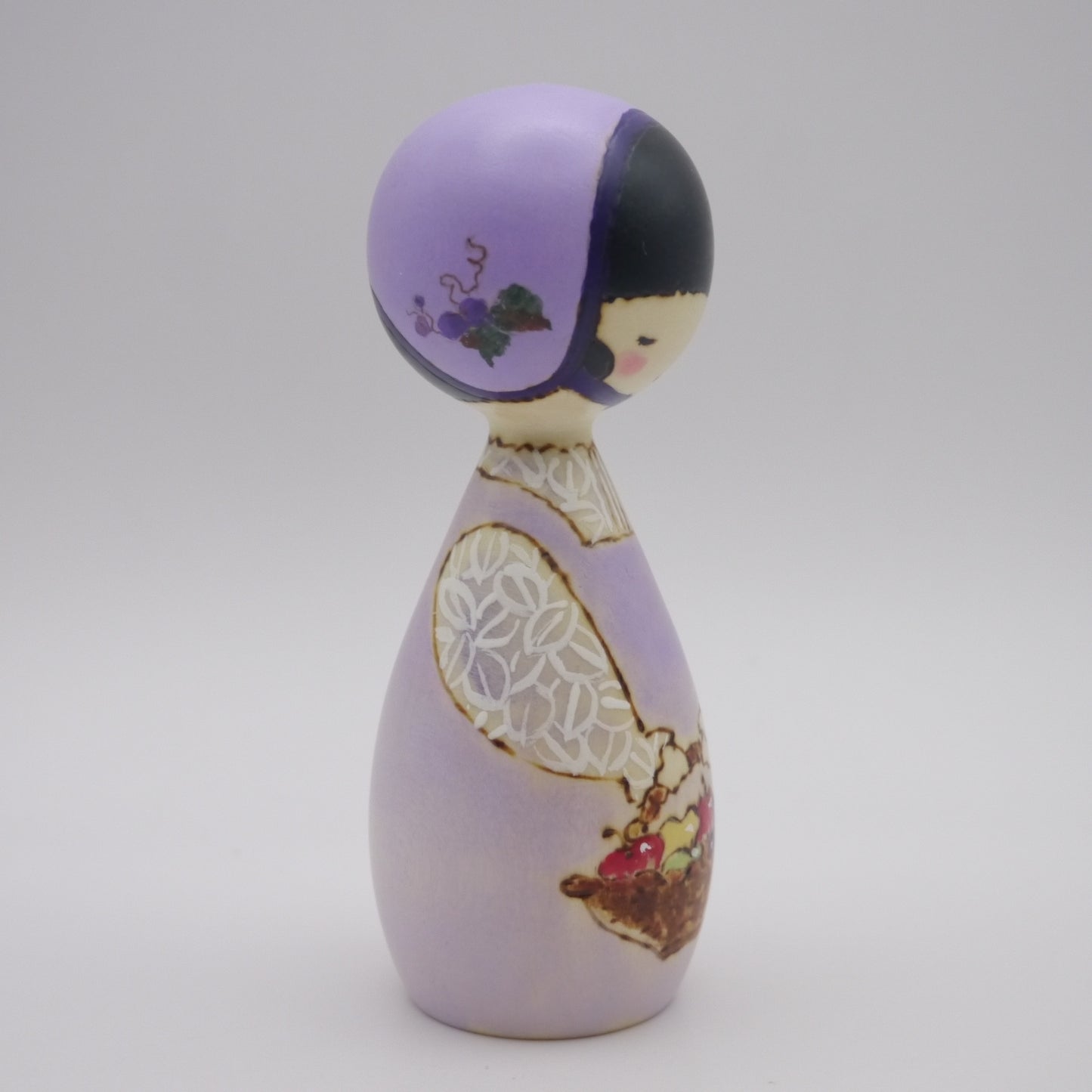 Kokeshi doll by Izumi Oki "収穫"