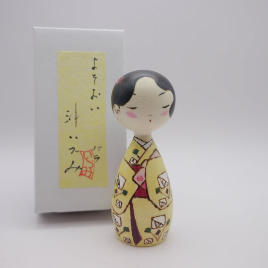 30 Kokeshi doll by Izumi Oki "よそおい"