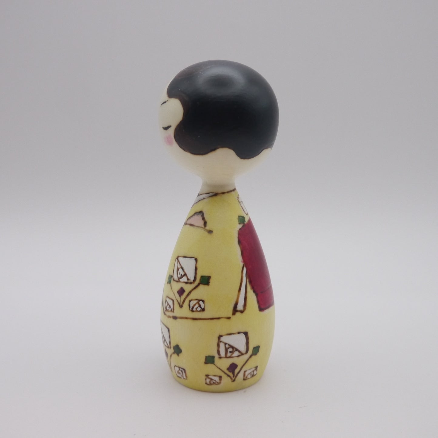 30 Kokeshi doll by Izumi Oki "よそおい"