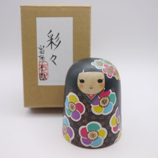 33 Kokeshi doll by Chiya Tomidokoro "彩々"