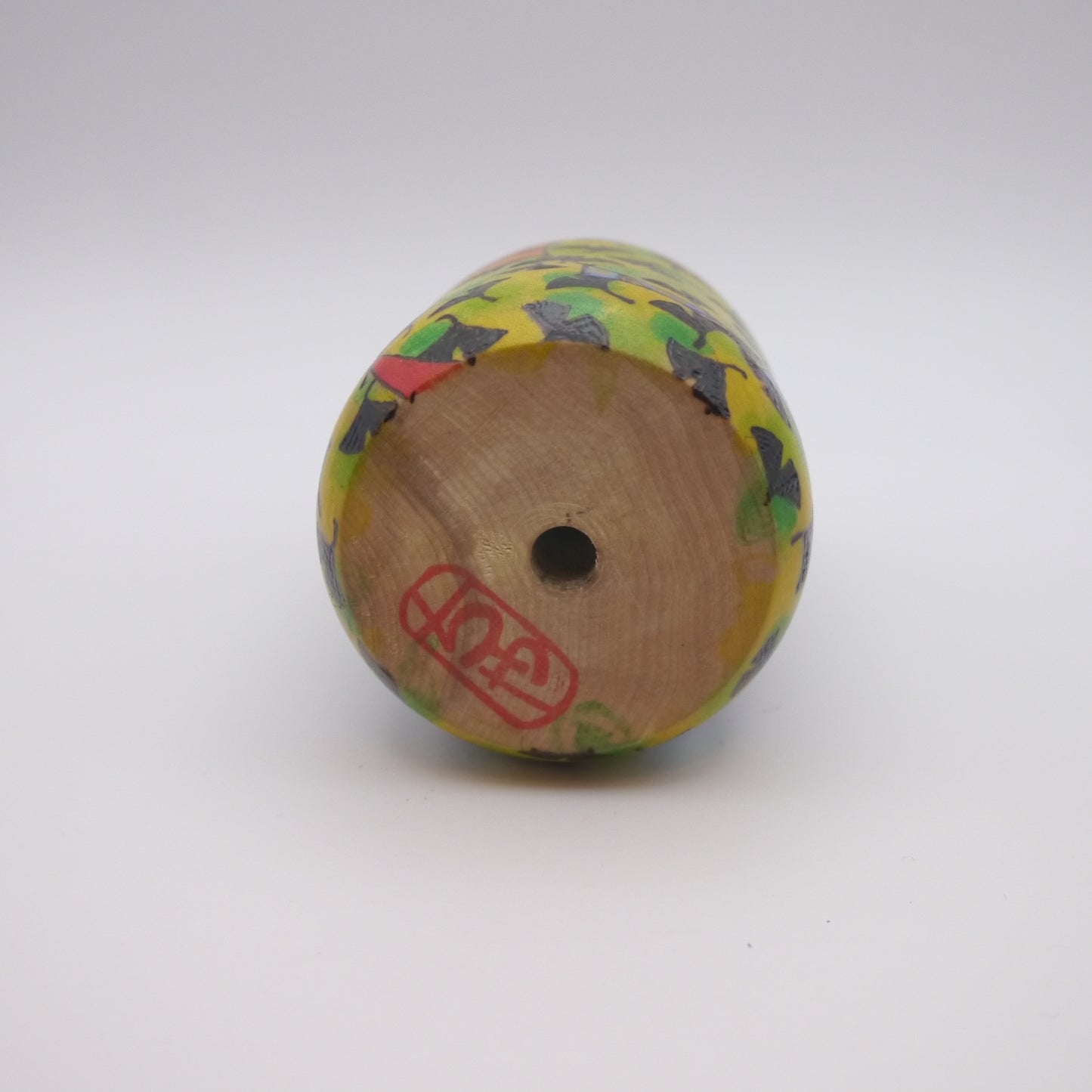 34 Kokeshi doll by Chiya Tomidokoro "秋舞う"