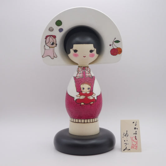 55 Kokeshi doll by Izumi Oki "なかよし"