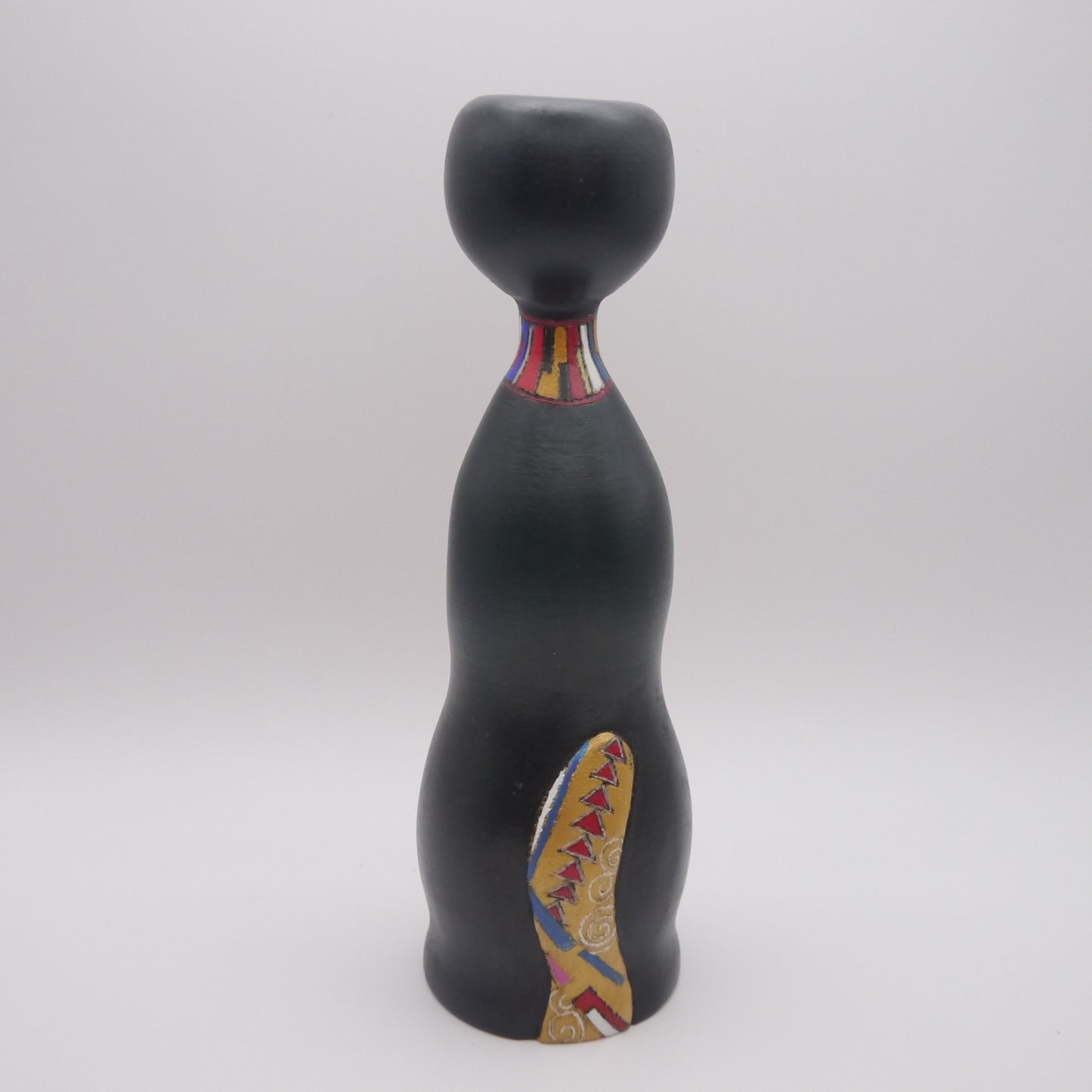 57 Kokeshi doll by Yasunori Oki "Bastet"