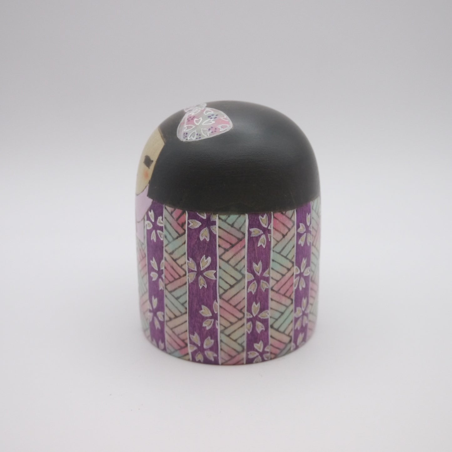 58 Kokeshi doll by Chiya Tomidokoro "花の調べ"