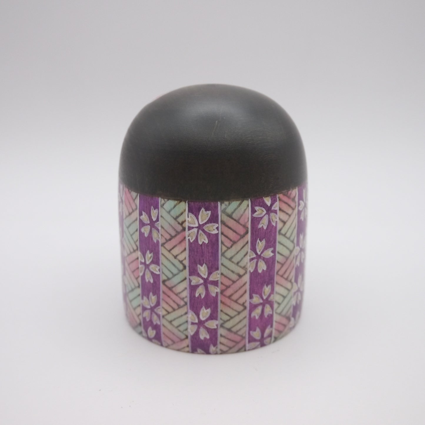 58 Kokeshi doll by Chiya Tomidokoro "花の調べ"