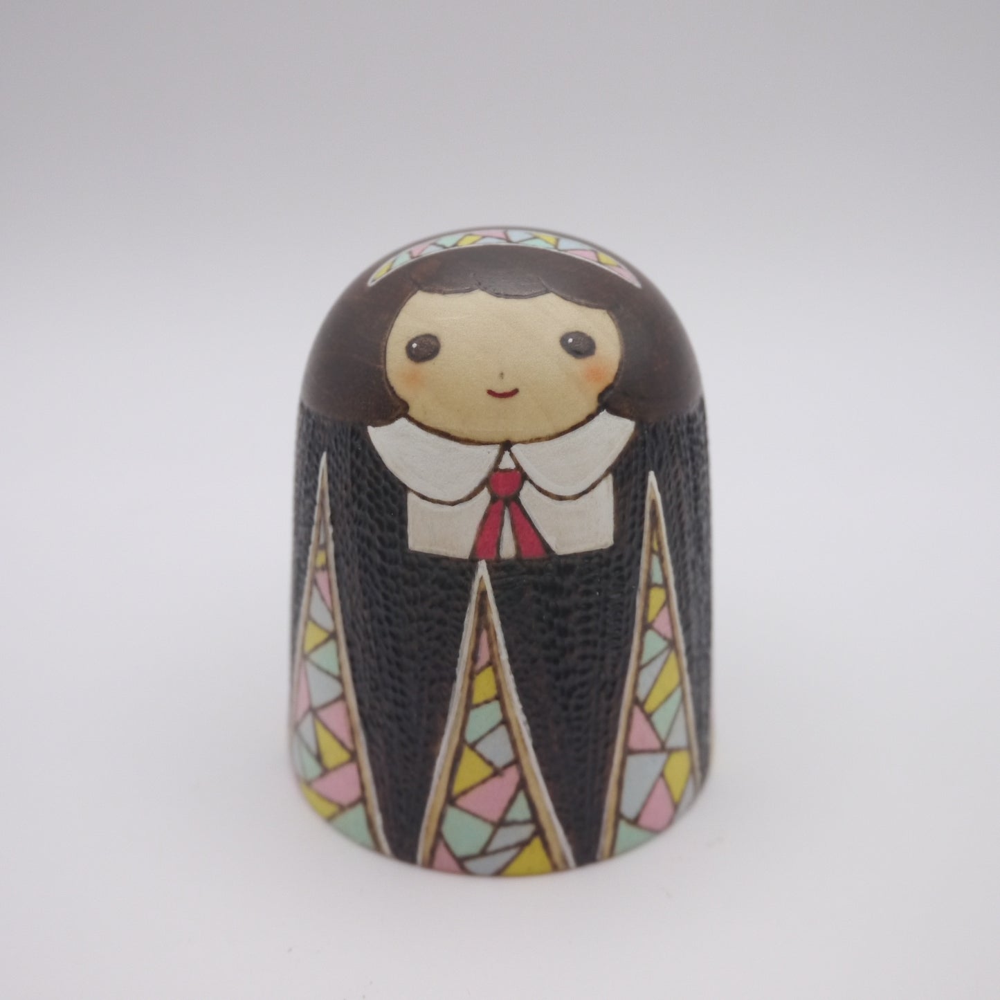 59 Kokeshi doll by Chiya Tomidokoro "心の色"
