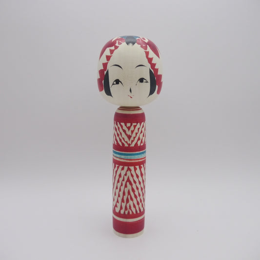 64 Kokeshi doll by Yasuhiro Sato (18cm)