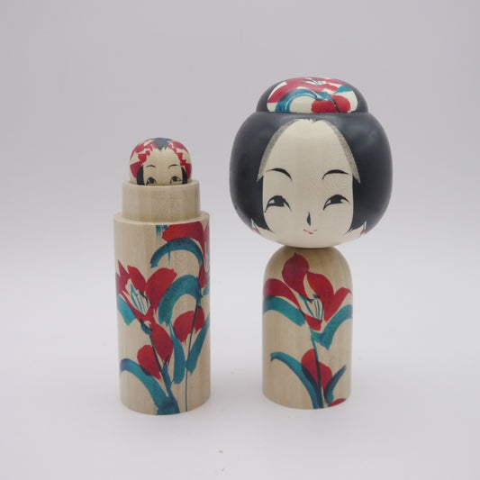 65 Kokeshi doll by Yasuhiro Sato