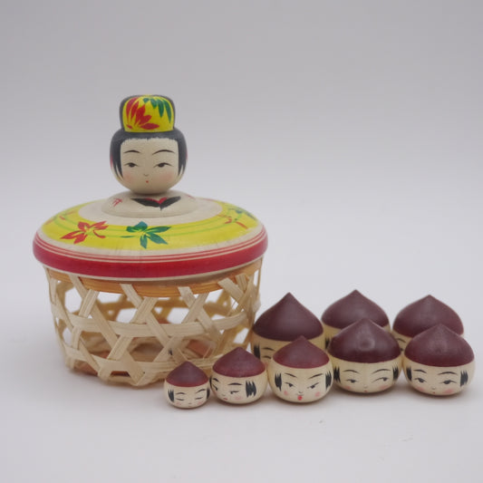 68 Kokeshi doll by Yoshinobu Kakizawa