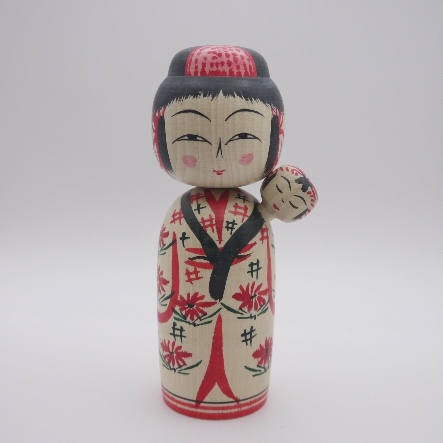 72 Kokeshi doll by Kazuo Sato