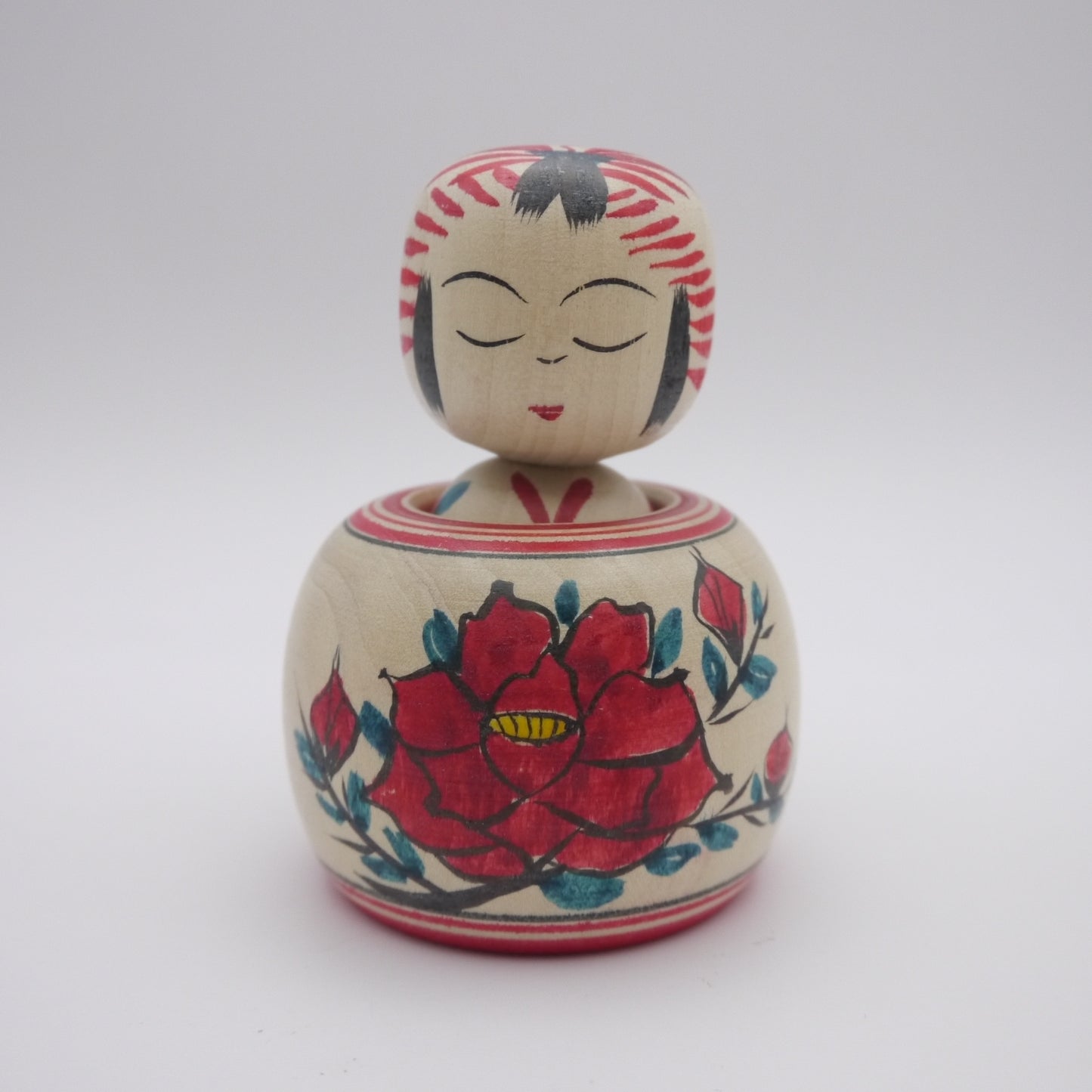 73 Kokeshi doll by Kazuo Sato