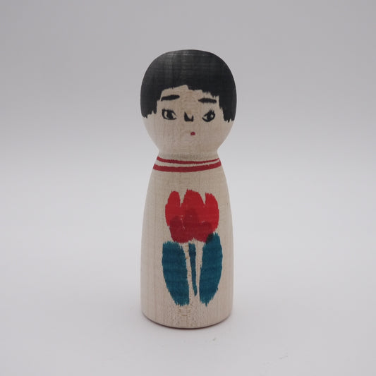 75 Kokeshi doll by Mikiko Ishikawa