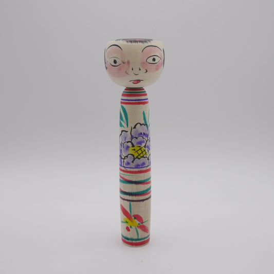 81 Kokeshi doll by Fumio Kakizaki