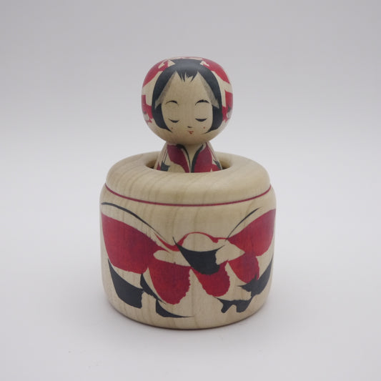 90 Kokeshi doll by Yasuhiro Sato