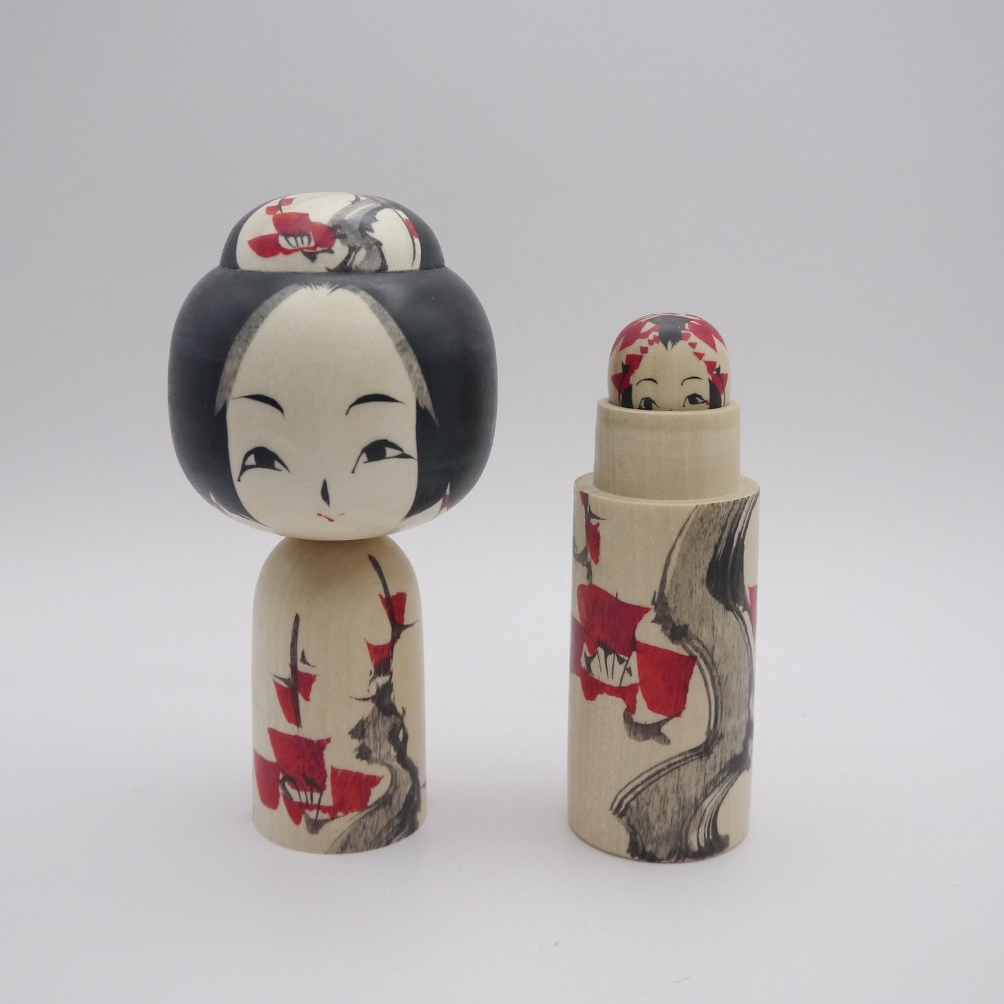 91 Kokeshi doll by Yasuhiro Sato