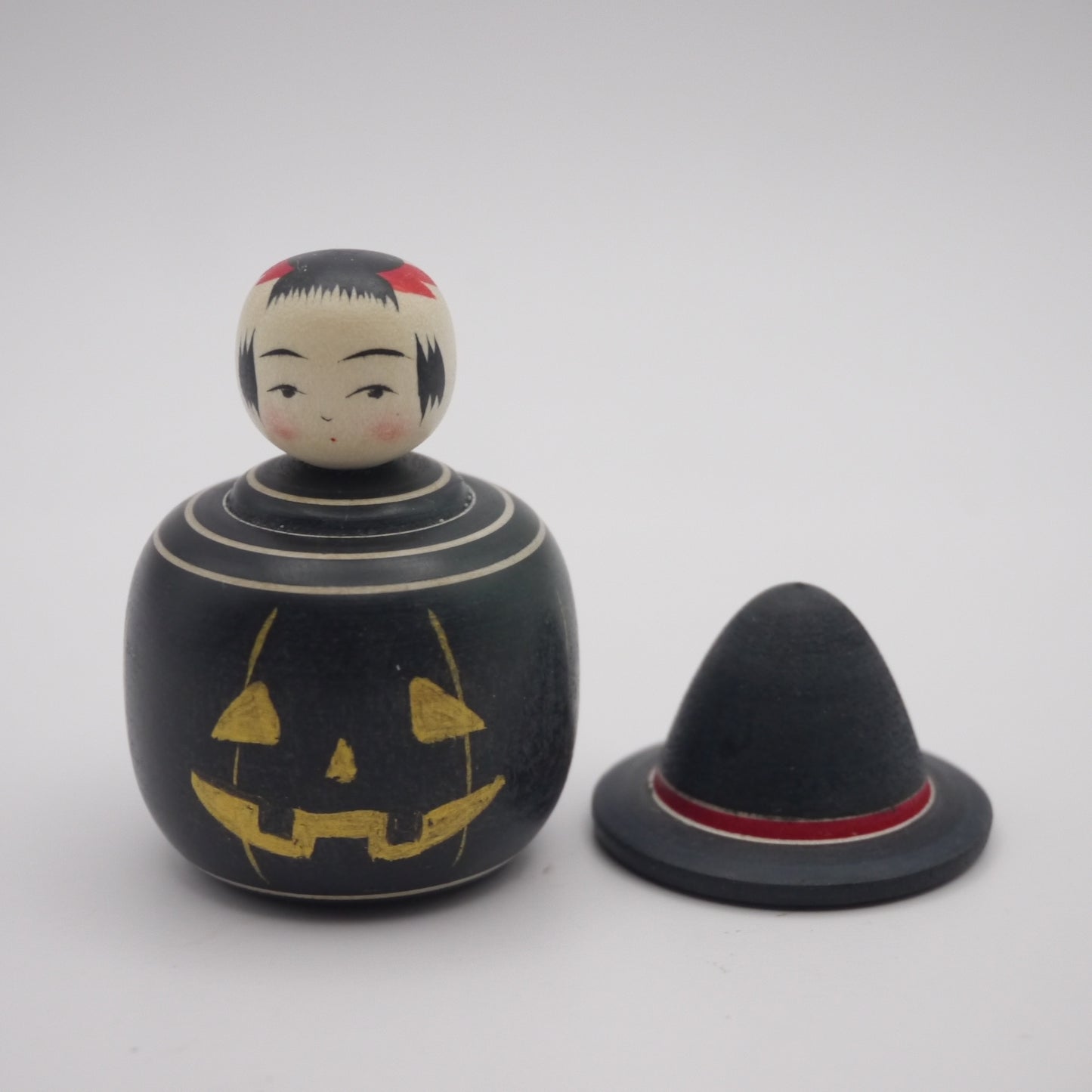 96 Kokeshi doll by Yoshinobu Kakizawa Halloween