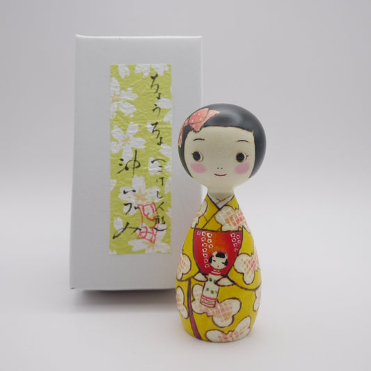 100 Kokeshi doll by Izumi Oki