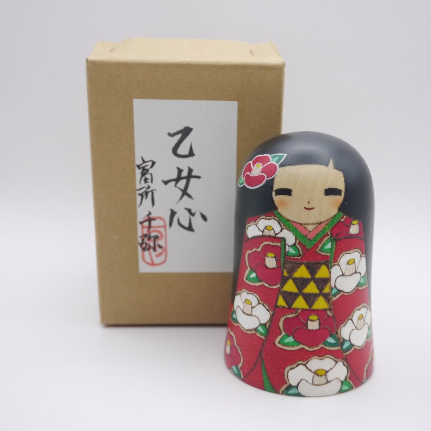 105 Kokeshi doll by Chiya Tomidokoro
