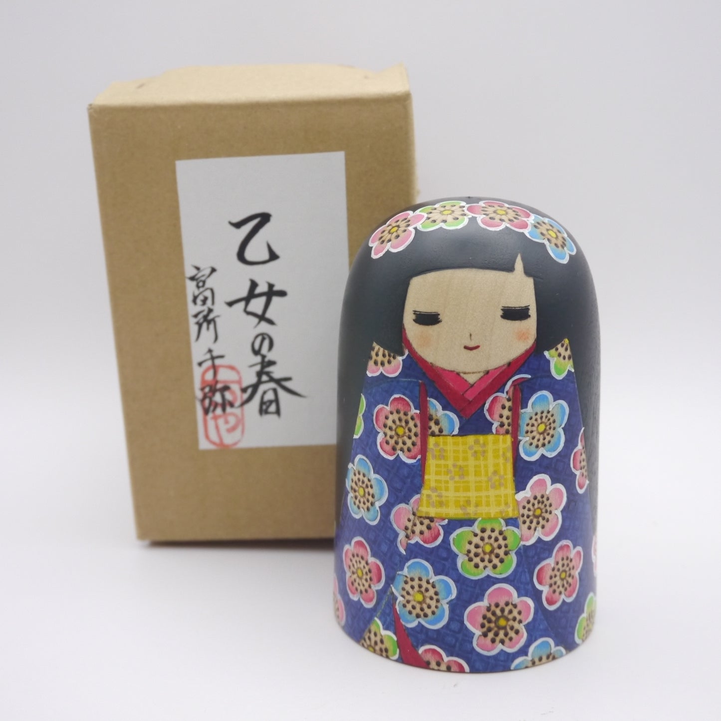106 Kokeshi doll by Chiya Tomidokoro