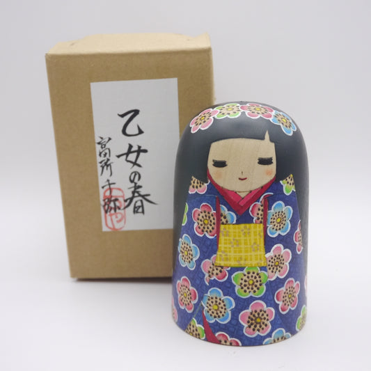 106 Kokeshi doll by Chiya Tomidokoro