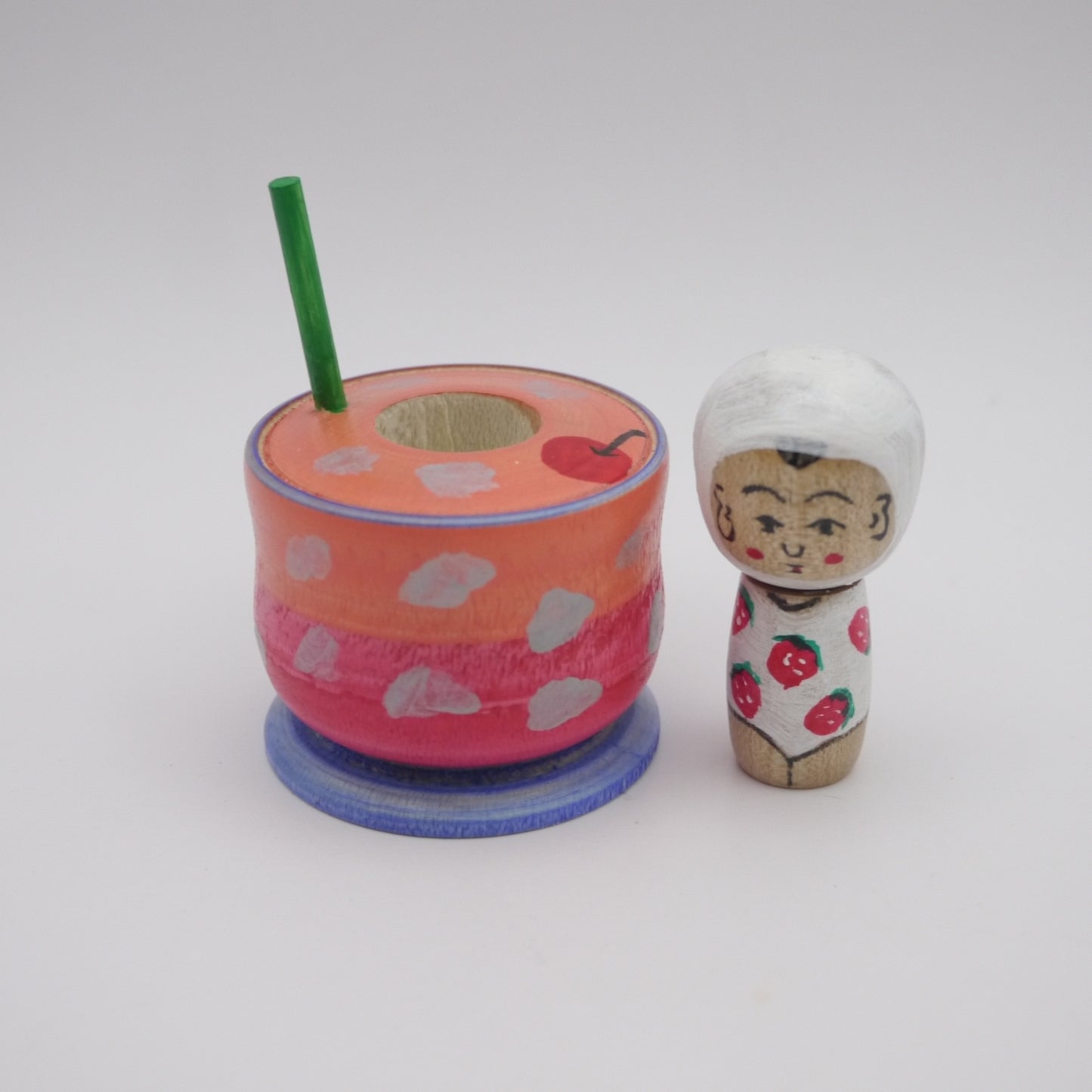 115 Kokeshi doll by Toshihiko Nishiyama Juice