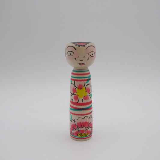 127 Kokeshi doll by Sumiko Kobayashi (9cm)