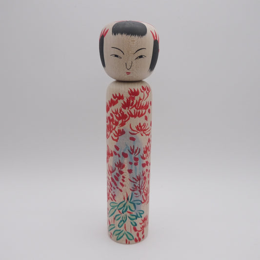 129 Kokeshi doll by Kikuhiro Shida