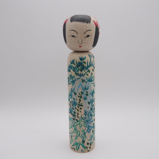 130 Kokeshi doll by Kikuhiro Shida
