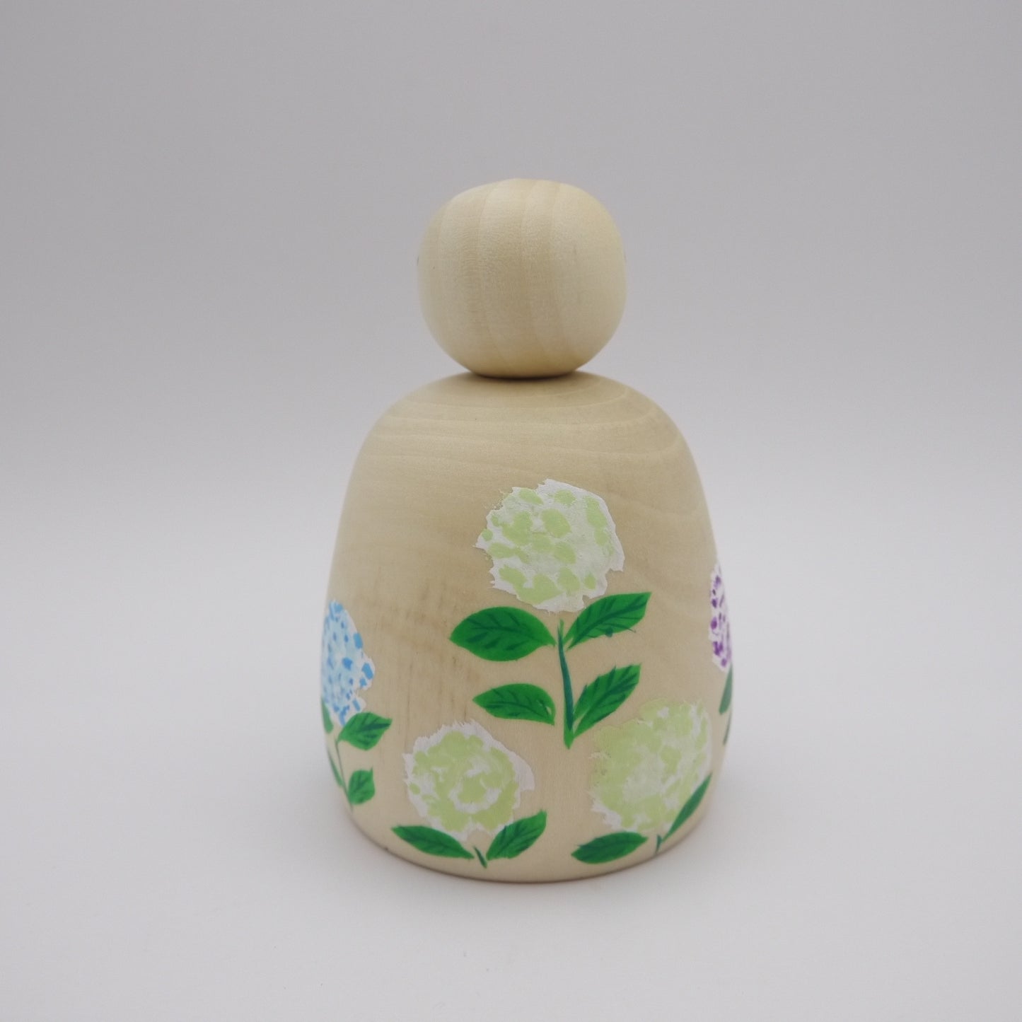 133 Kokeshi doll by Teruyuki Hiraga Hydrangea