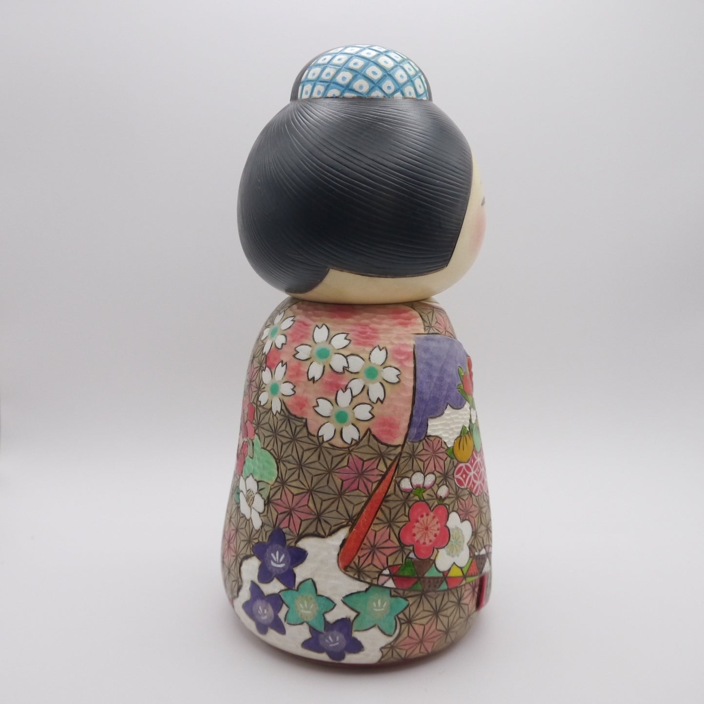 136 Kokeshi doll by Etsuko Tokumaru