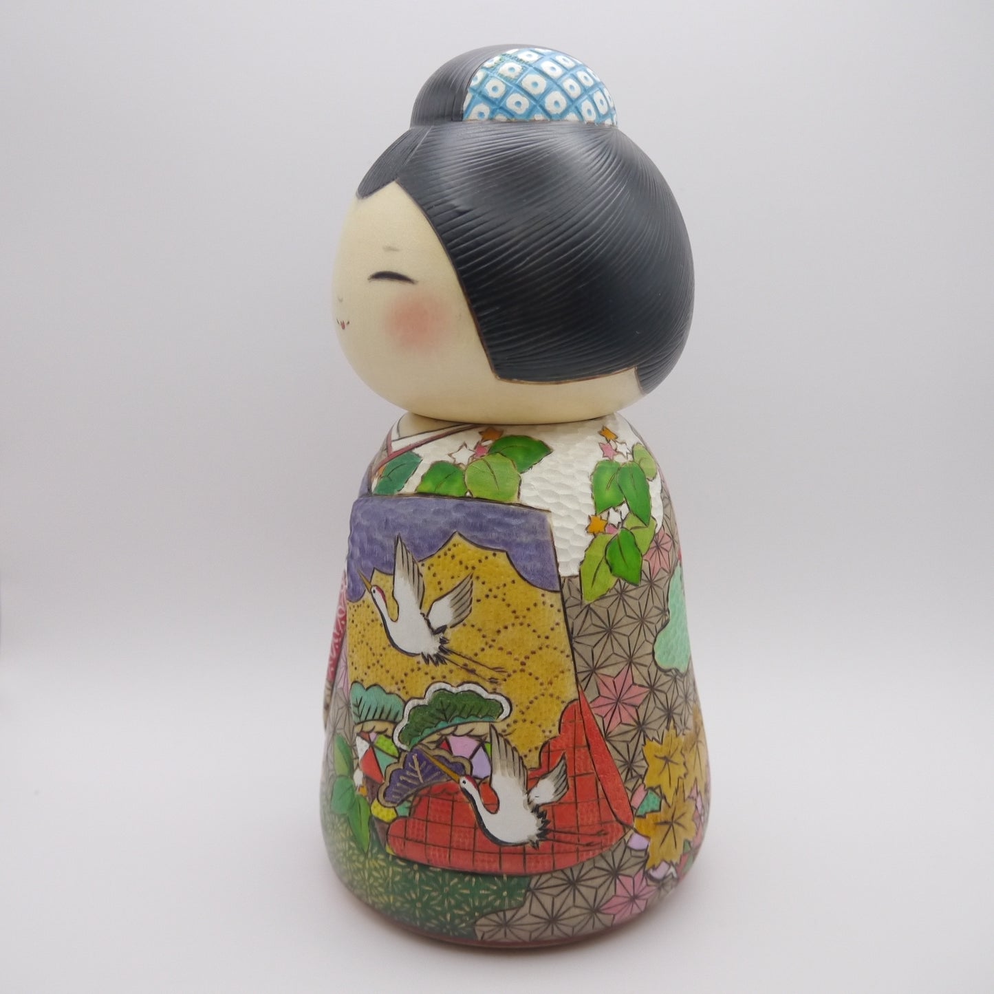 136 Kokeshi doll by Etsuko Tokumaru