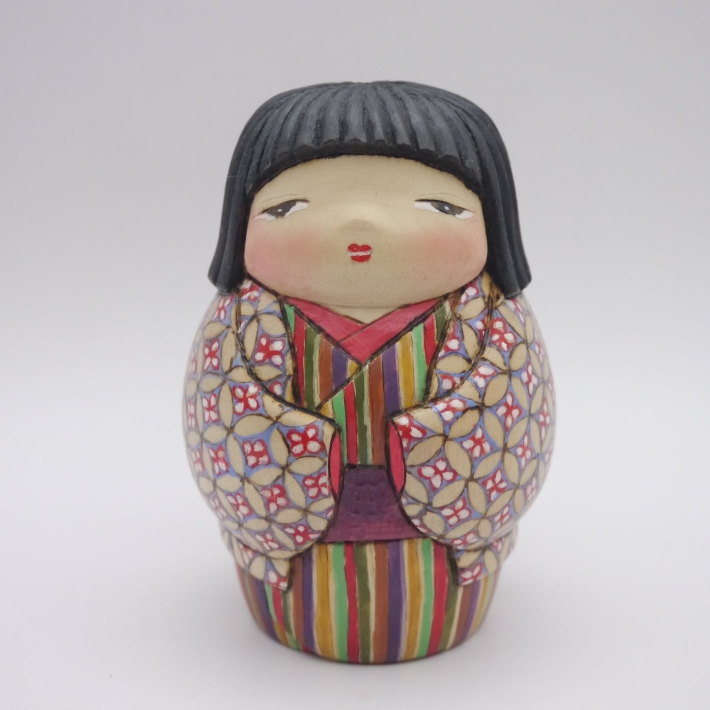 137 Kokeshi doll by Ichiko Yahagi