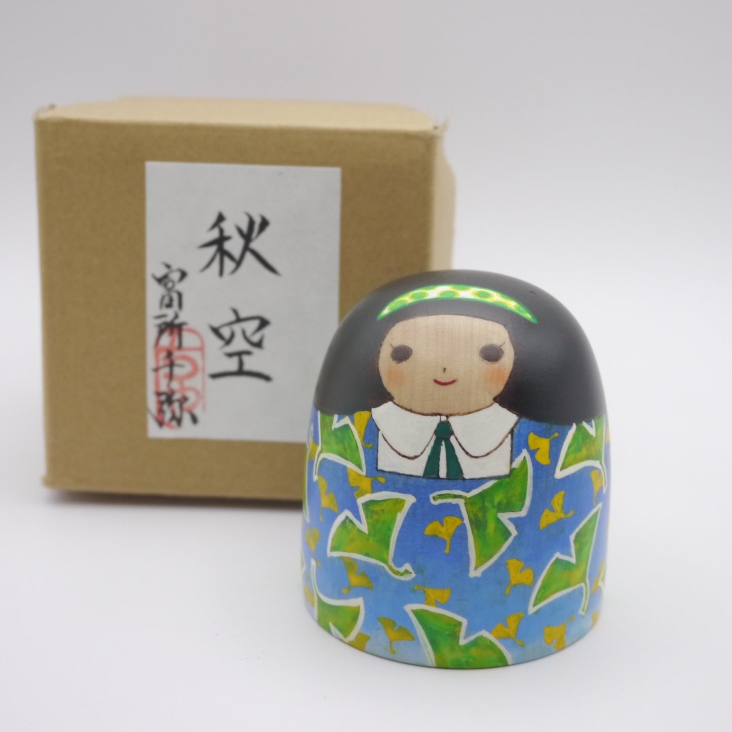 138 Kokeshi doll by Chiya Tomidokoro