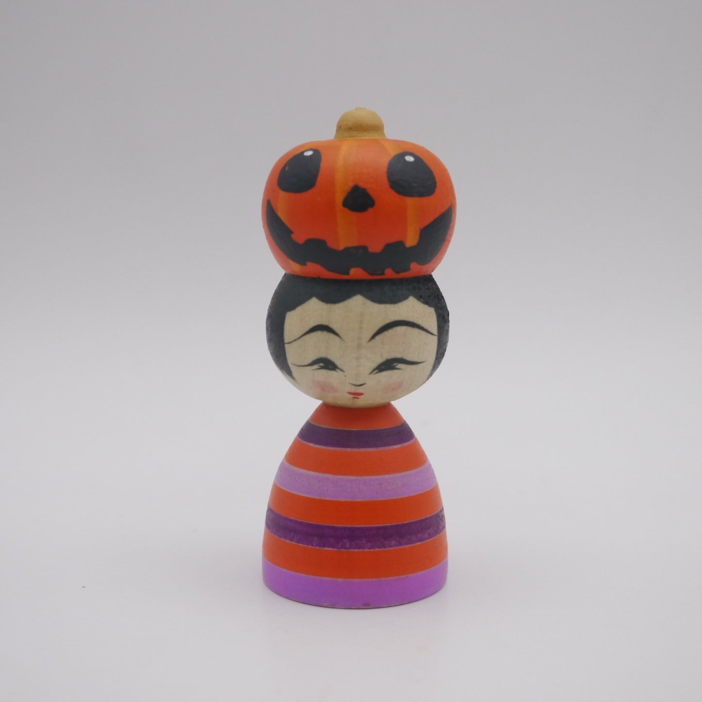 143 Kokeshi doll by Teruyuki Hiraga Halloween