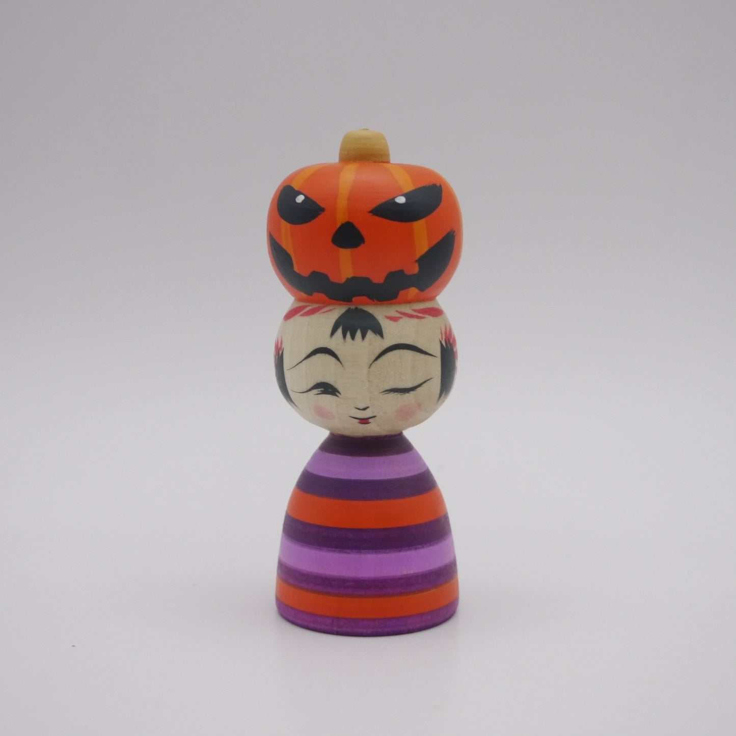 144 Kokeshi doll by Teruyuki Hiraga Halloween