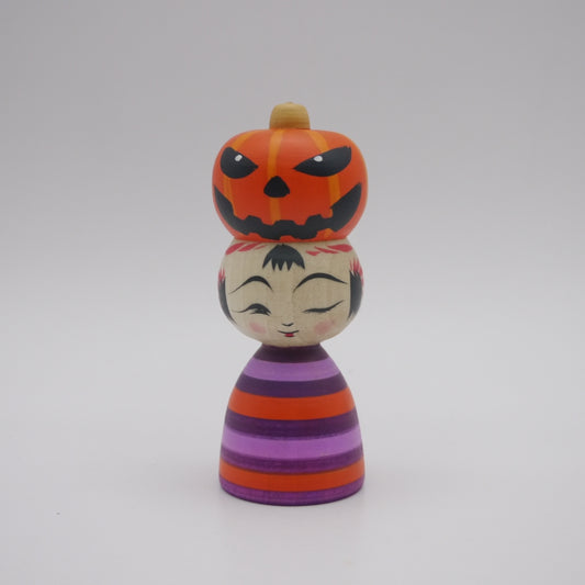 144 Kokeshi doll by Teruyuki Hiraga Halloween