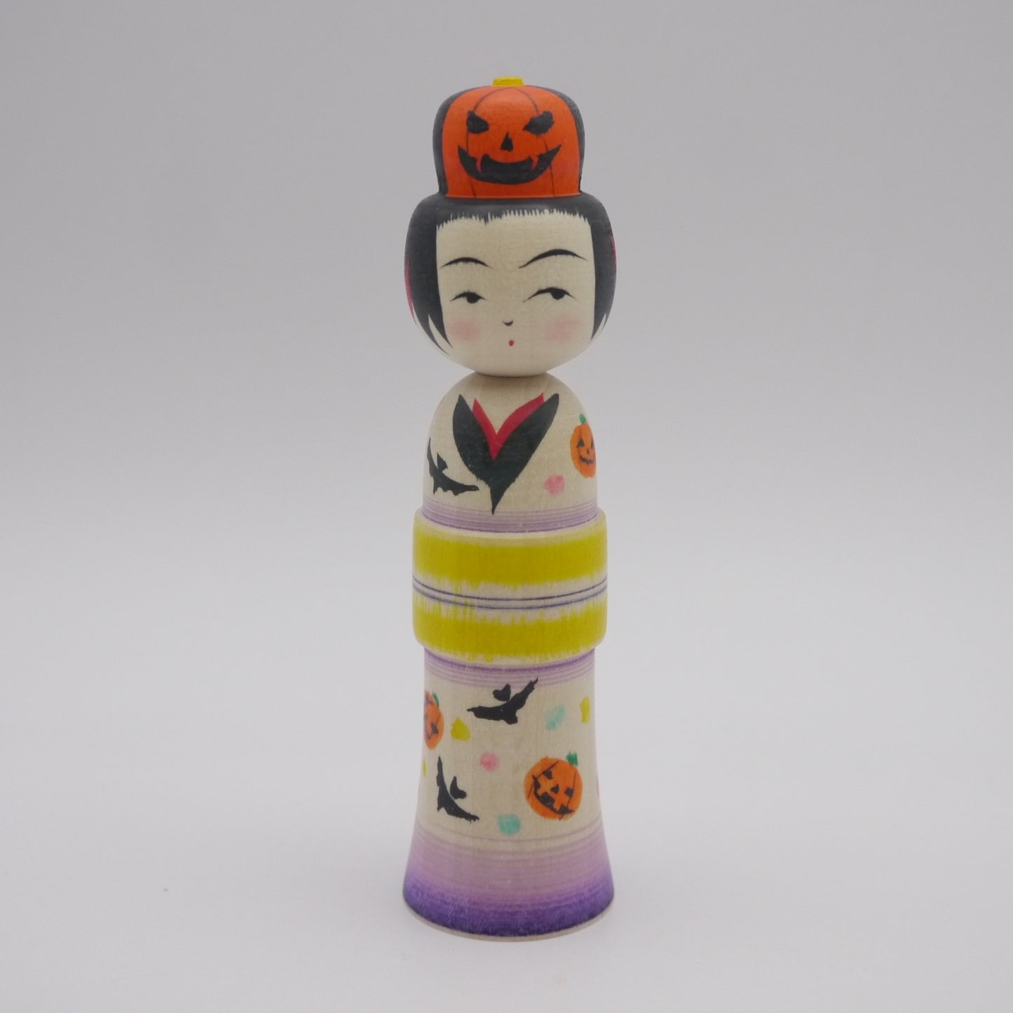 146 Kokeshi doll by Yoshinobu Kakizawa Halloween