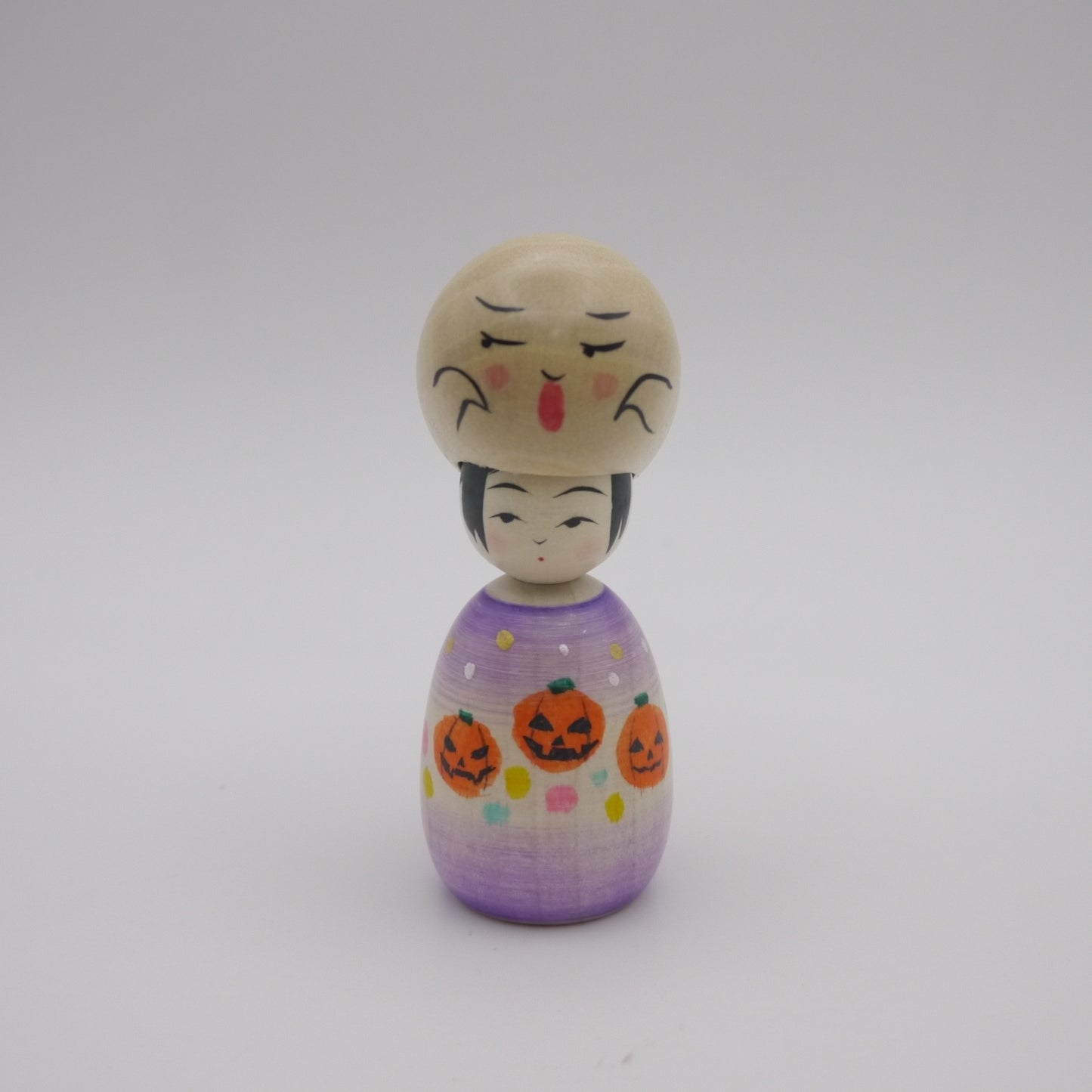 148 Kokeshi doll by Yoshinobu Kakizawa Halloween