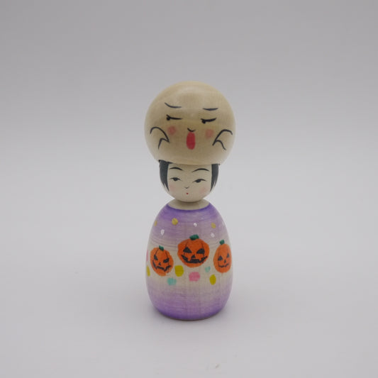 148 Kokeshi doll by Yoshinobu Kakizawa Halloween