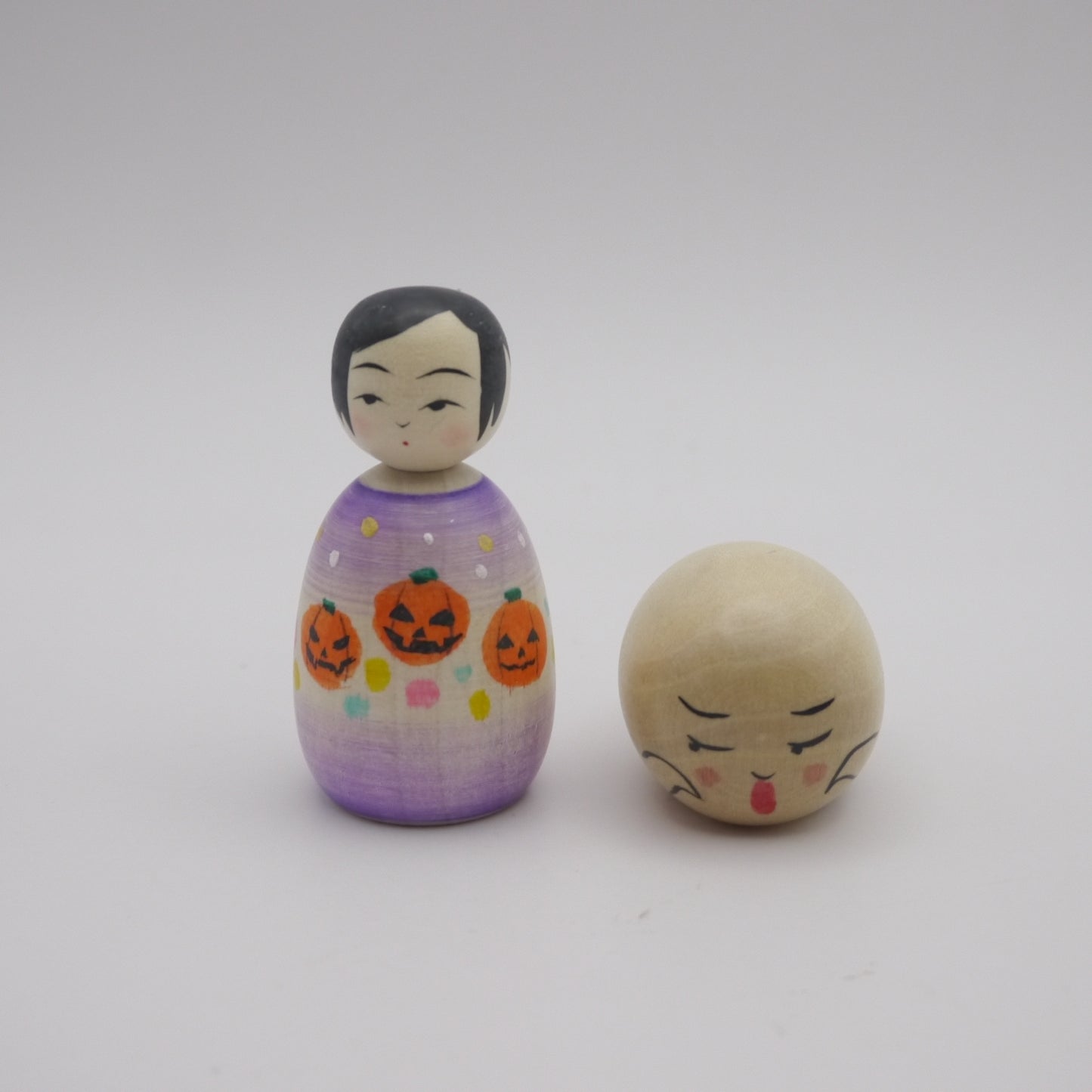 148 Kokeshi doll by Yoshinobu Kakizawa Halloween