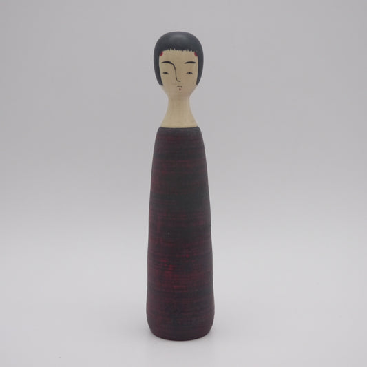 156 Kokeshi doll by Kunitoshi Abe