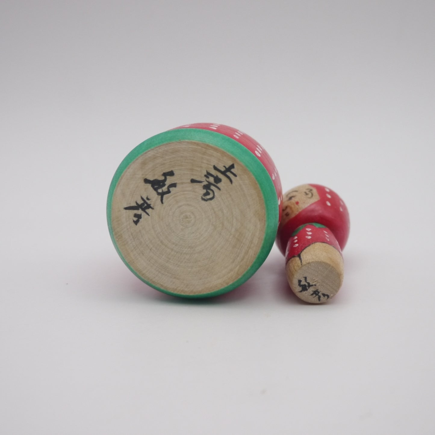 160 Kokeshi doll by Toshihiko Nishiyama Strawberry