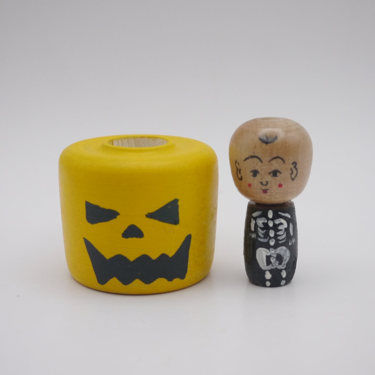 161 Kokeshi doll by Toshihiko Nishiyama Halloween