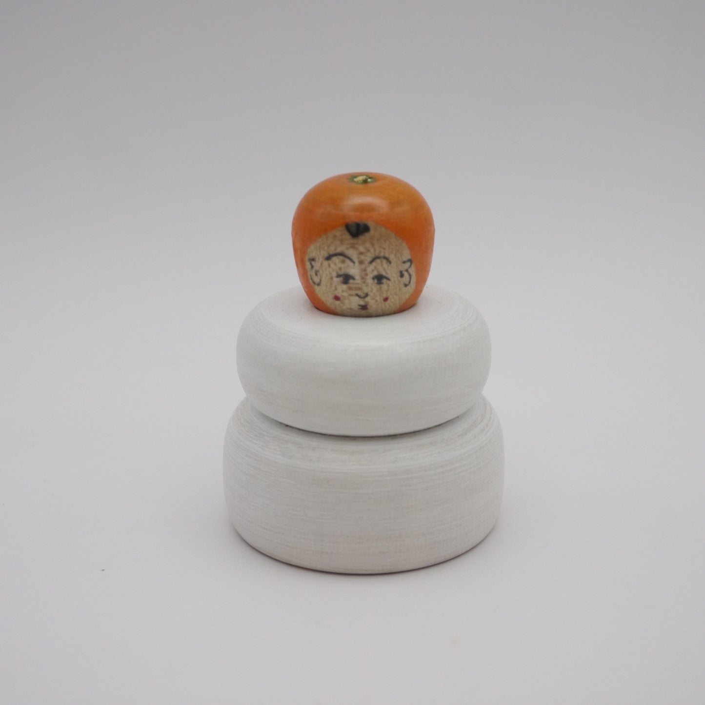 162 Kokeshi doll by Toshihiko Nishiyama Kagamimochi