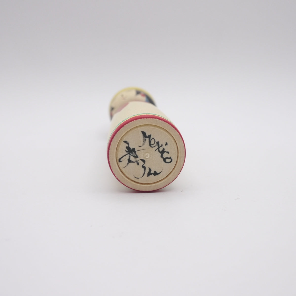 172 Kokeshi doll by Yasuhiro Sato Mexico style