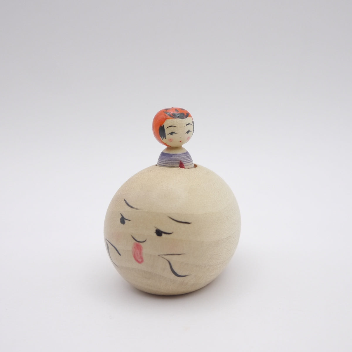 178 Kokeshi doll by Yoshinobu Kakizaki Halloween