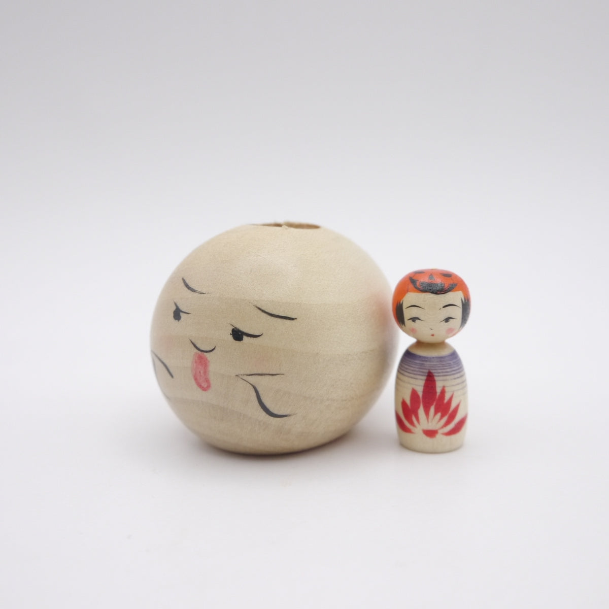 178 Kokeshi doll by Yoshinobu Kakizaki Halloween